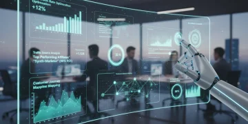 AI-powered affiliate marketing dashboard with data analytics