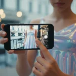 Metaverse & Your Closet: Digital Fashion's US Style Impact 2026 Augmented reality try-on experience for digital fashion, blending virtual and physical garments