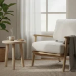 Cozy home corner with soft lighting for a budget-friendly personal retreat