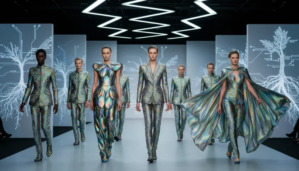 Tech-Infused Textiles: Revolutionizing US Fashion Design by Mid-2026