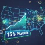 Illustration of high-payout US affiliate programs for 2026