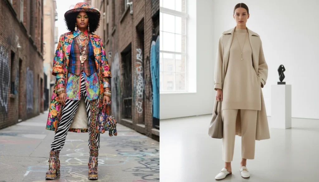 Maximalism vs. Minimalism: 2026 US Fashion Philosophy Showdown