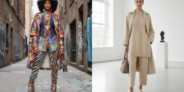 Maximalist versus minimalist fashion contrast in 2026 US trends
