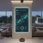 AI Home Security 2026: 3-Month Performance Review Modern smart home with integrated AI security system interface