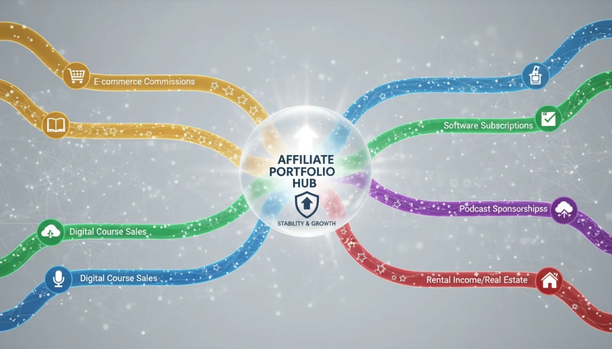 Multiple revenue streams converging into a stable financial hub