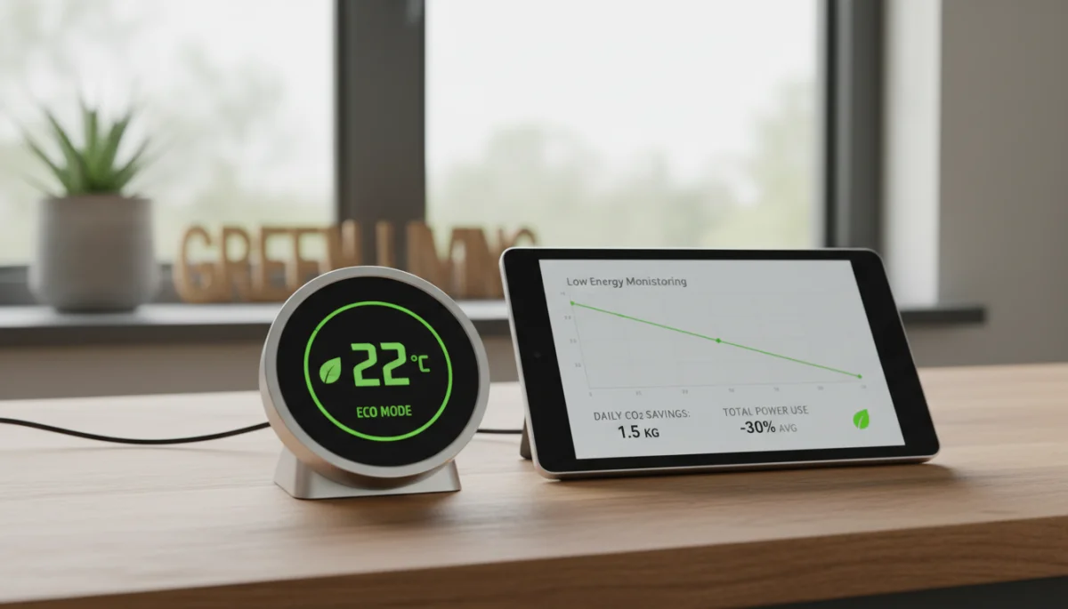 Smart home technology for energy efficiency