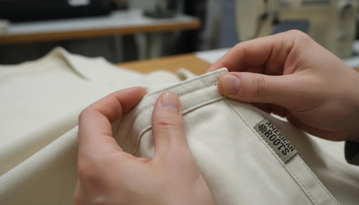 Craftsmanship and durable fabric quality in sustainable US apparel
